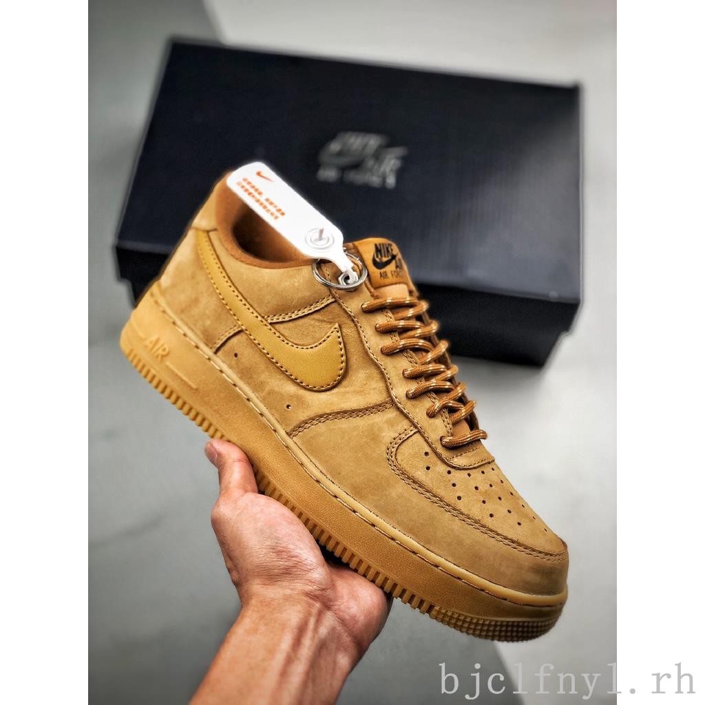 nike wheat air force 1 low