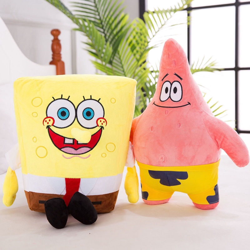 spongebob and patrick stuffed toys