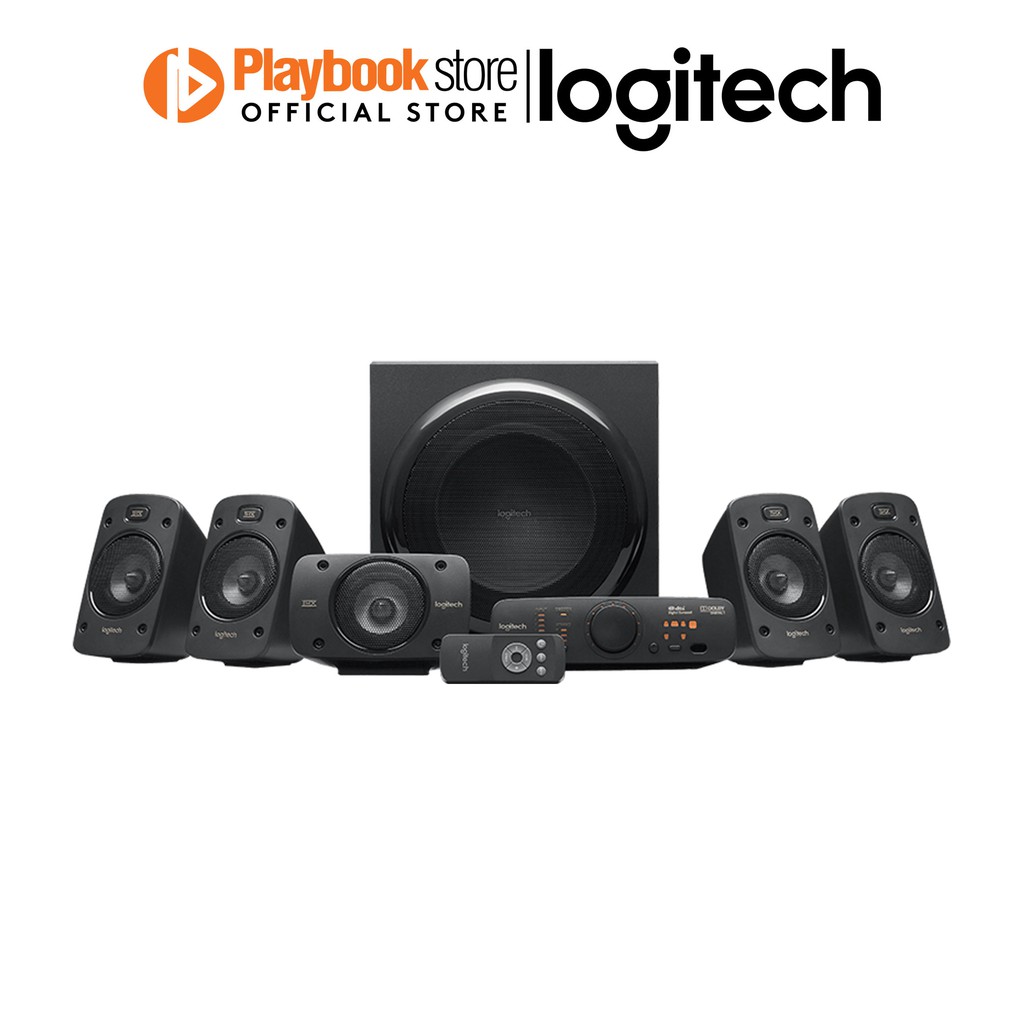 Logitech Z906 5 1 Surround Sound Speaker System Shopee Philippines