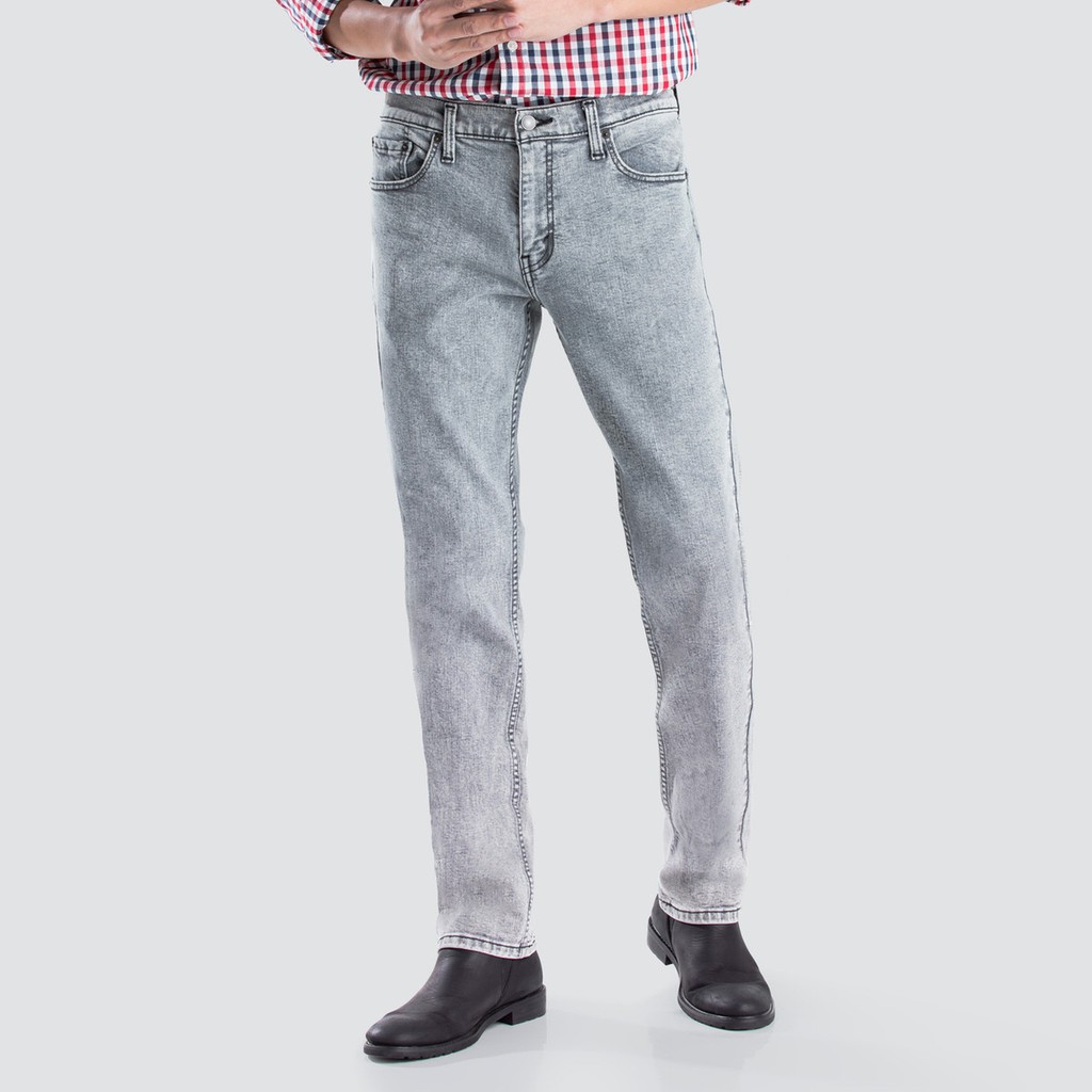 levi's 511 grey stretch