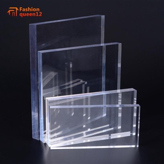 Hot Clear Acrylic Perspex Sheet Cut To Size Plastic Plexiglass Panel DIY 10*10cm New fashionqueen12. #3