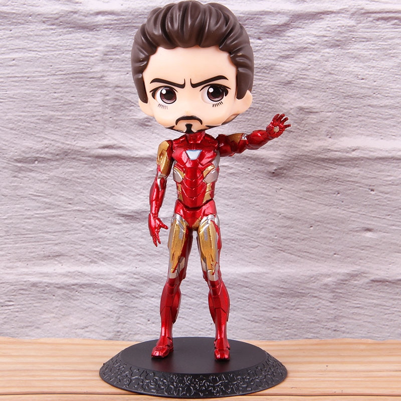 Anime Q Posket Iron Man Tony Stark Action Figure Iron Man Figurine PVC Toys  Gift Model Toy | Shopee Philippines