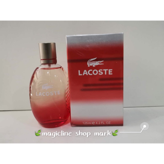 lacoste red scent