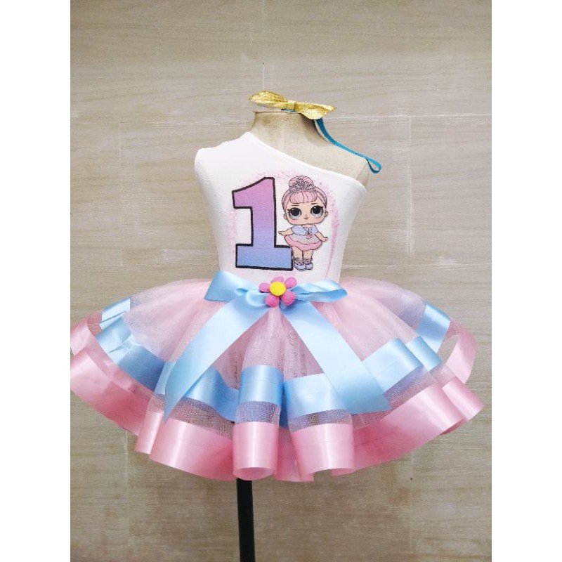lol doll tutu set