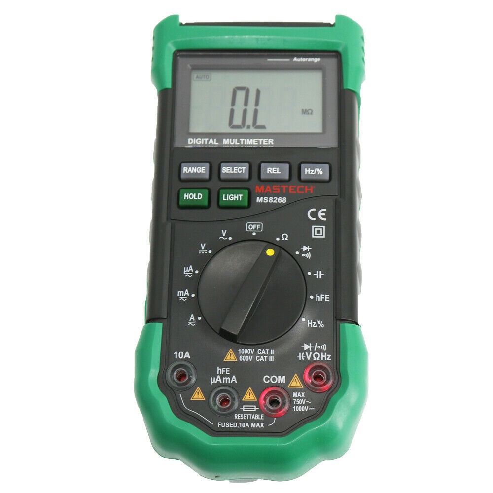 Mastech Ms8268 Series Digital Ac Dc Auto Manual Range Digital 