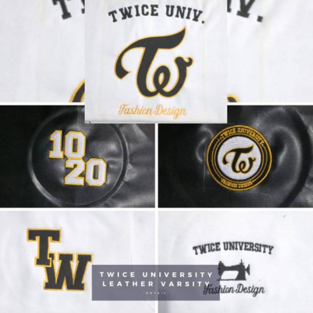 Kpop Twice University Stadium Leather Varsity Shopee Philippines