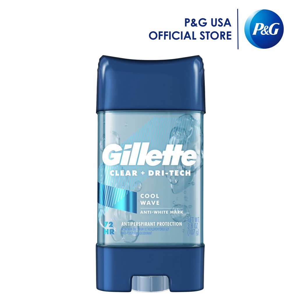 Gillette Deodorant Clear Gel Cool Wave 3.8oz Shopee Philippines