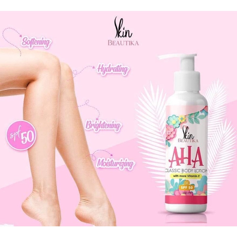 Skin Beautika AHA Body Lotion(New Packaging) Shopee Philippines
