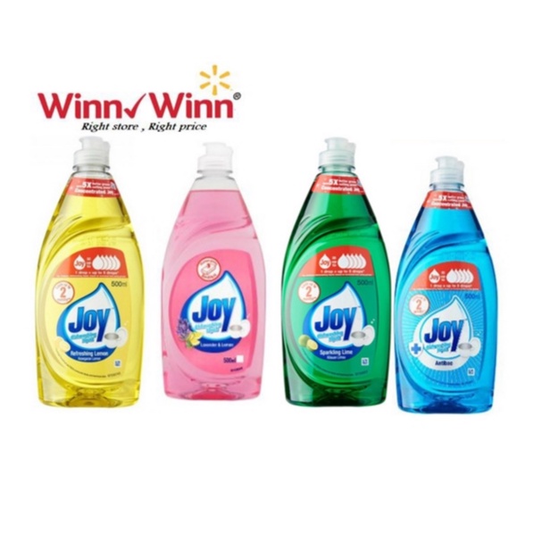 Joy Concentrated Dishwash Liquid 485ml ( 1 bottle ) Shopee Philippines
