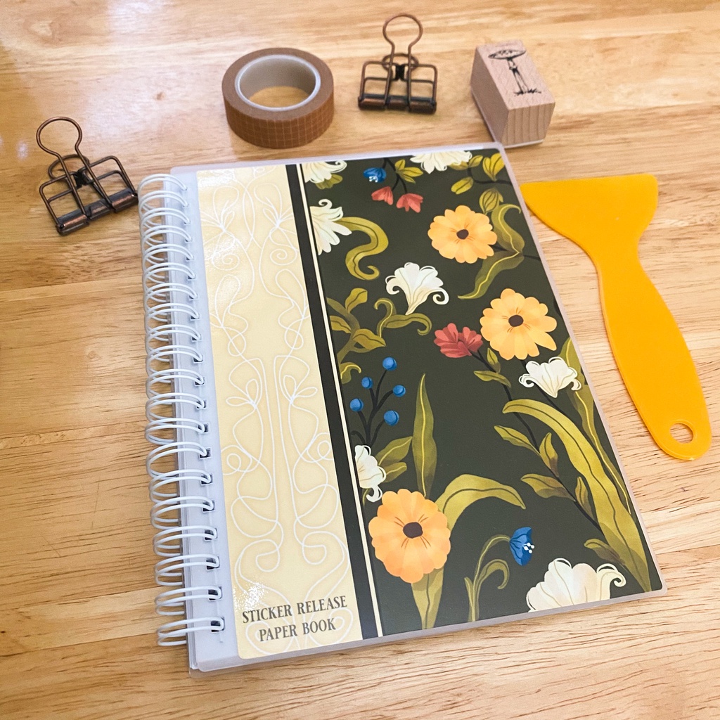 Stickertale Sticker Book, Reusable Book, Sticker Release Paper Book