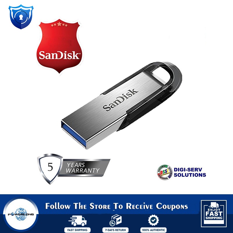 USB SanDisk Flash Drive 8GB 16GB 32GB 64GB 128GB 256GB (Philippines