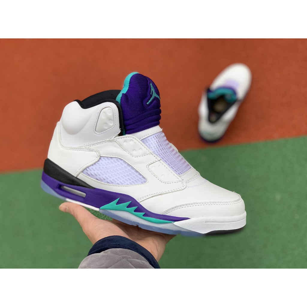 white grape jordan 5