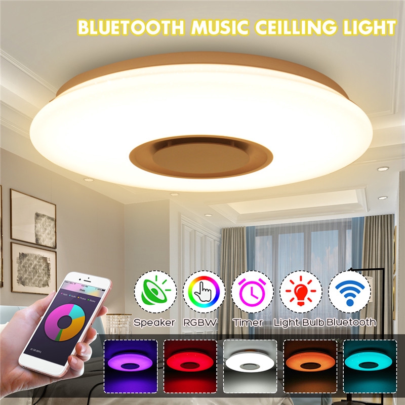 bluetooth speaker light fixture