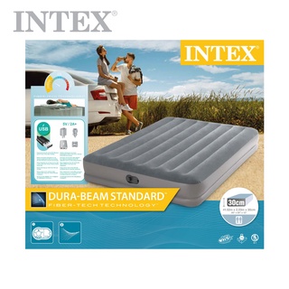 Intex Comfort-Plush Mid Rise Queen Luchtbed 2p 203x152x33 cm kopen? ✔️ Tot 63% korting