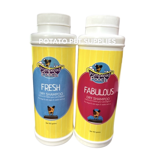 Pampered pooch dry shampoo 150g for dogs and cats Shopee Philippines