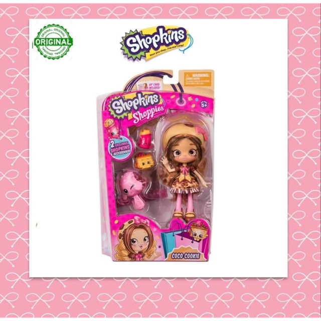 shopkins shoppies coco cookie