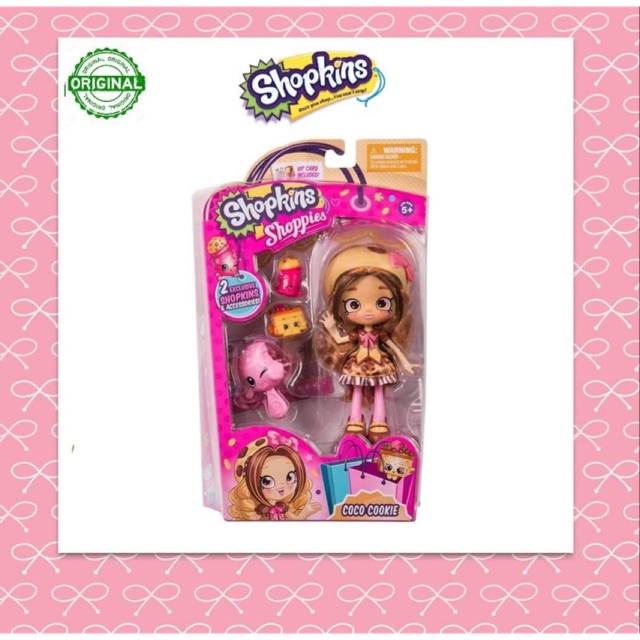 shopkins shoppies coco cookie