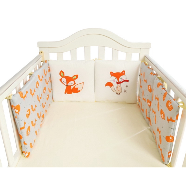 cot bumper pillows