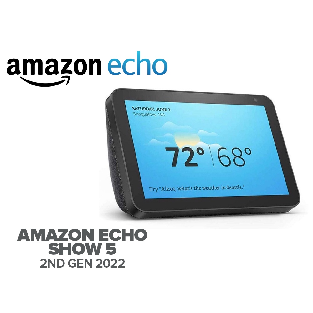 Amazon Echo Show 5 2nd Gen 2022 Shopee Philippines