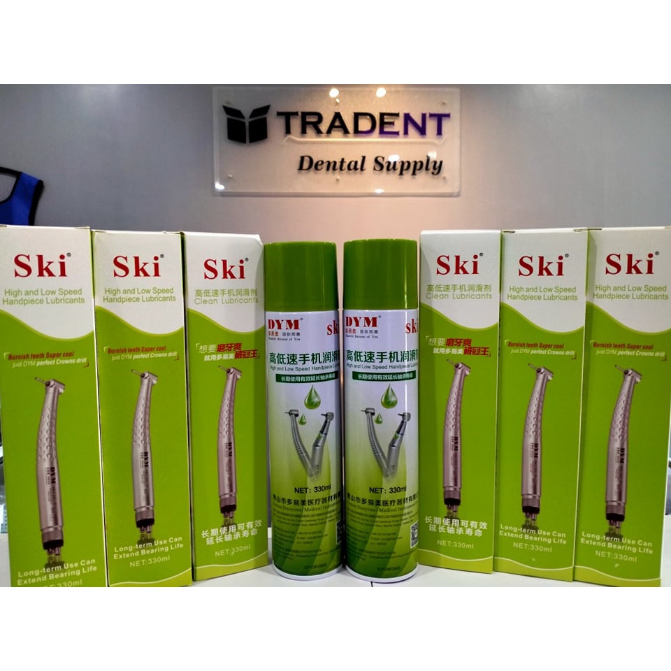 SKI dental handpiece oil dental oil spray cleaning 330 ML/Dental