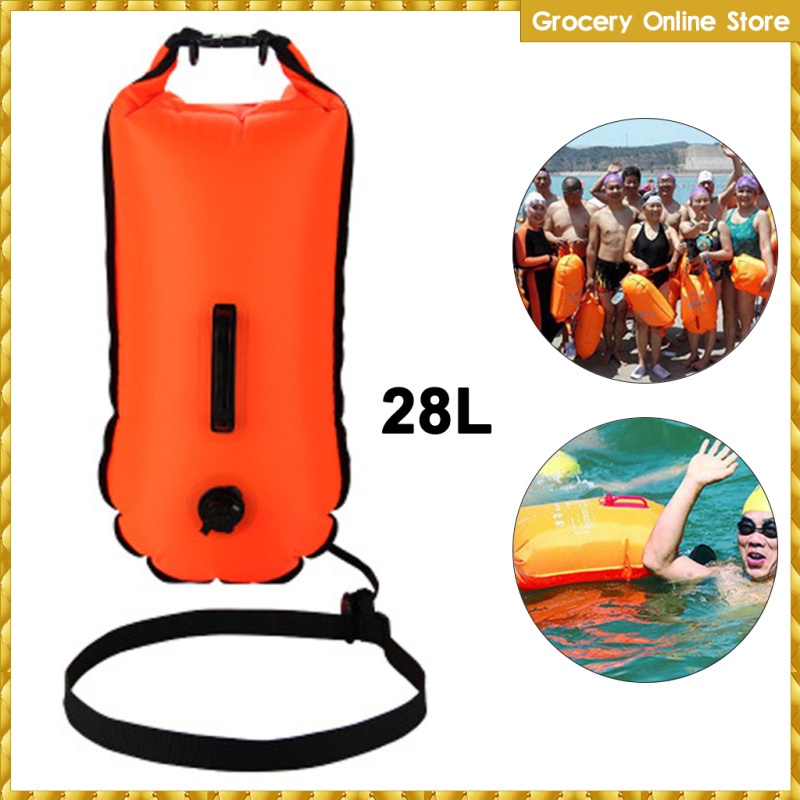 Swim Bouy Float Safe Life Swim Bags for Swimmers Open Water Swimming