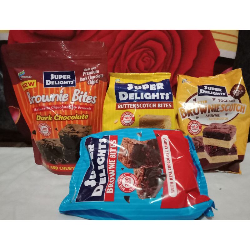 SUPER DELIGHT BROWNIE BITES 200G Shopee Philippines