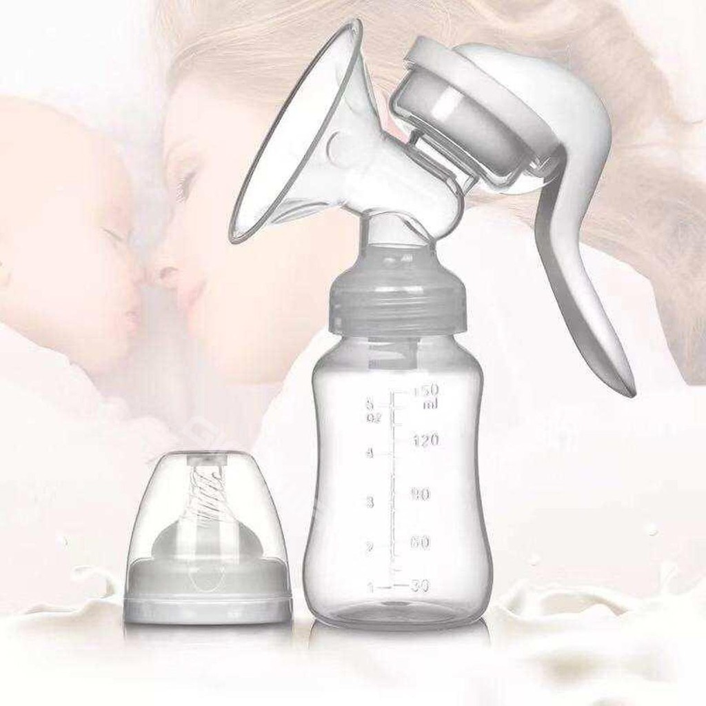 Manual Silicone Breast Pump Feeding Milk Bottles Breasts Pumps Bottle Sucking For Mom