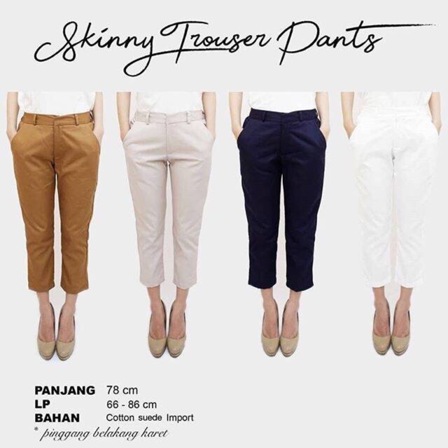 skinny trousers women's work