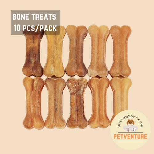 Molar teeth bone/ Chew bones/ Dog treats/ Dog snack (10 pcs/pack)