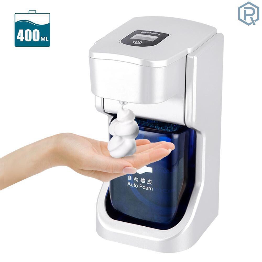 500ml Wallmount Or Tabletop Automatic Sensor Foam Soap Dispenser Touchless Silver Only Shopee Philippines