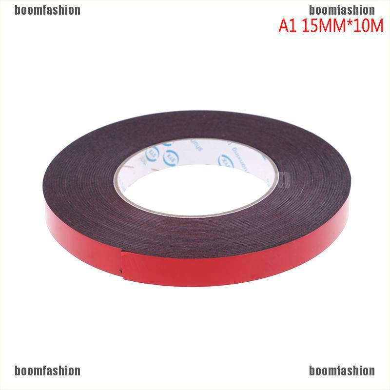 Boom 1 Roll 10m Super Strong Self Adhesive Car Trim Body Double Sided Foam Tape Fashion Shopee Philippines