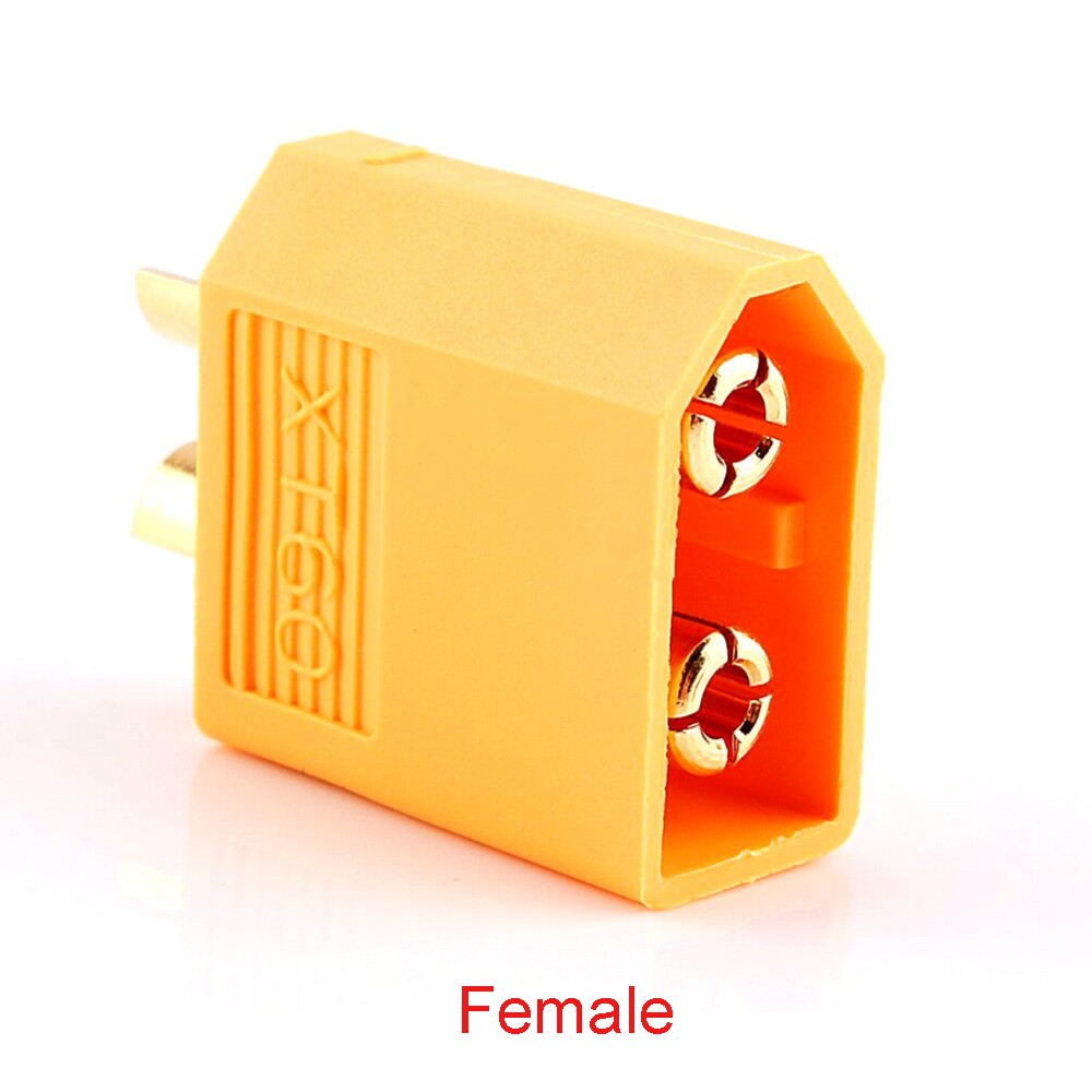 Details about   XT60 connectors male/female 10pairs 5pairs 2pairs Brand New yellow Custom bundle