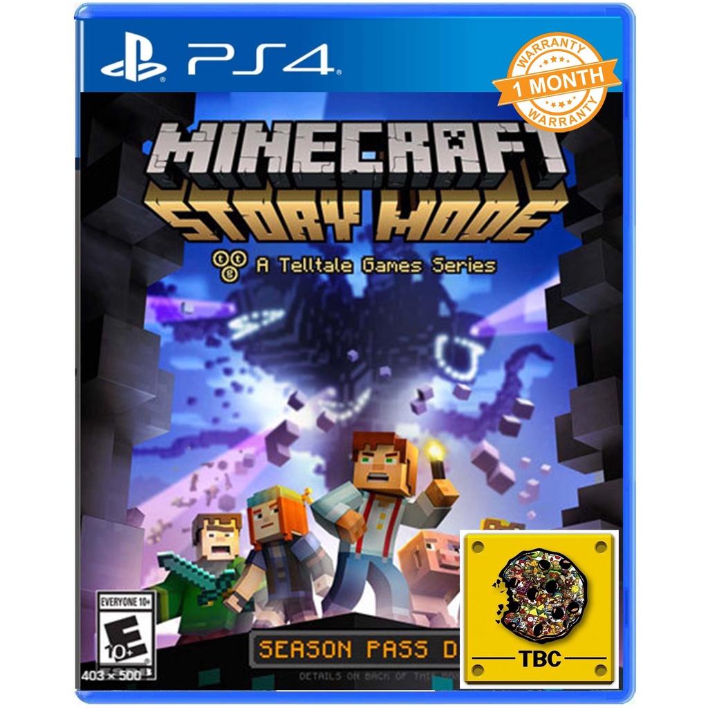 Minecraft Story Mode Playstation 4 R1 Shopee Philippines