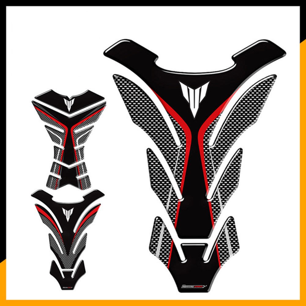 Motorcycle fuel tank pad sticker protection decorative car stickers 3D decal For YAMAHA MT-10 