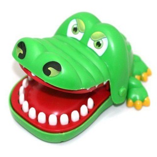 Fancyqube  Large crocodile tooth big mouth will bite your fingers fun games #5