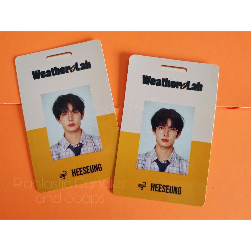 Enhypen Heeseung SG ID 2022 SEASONS GREETINGS Weatherlab REPLICARD PC