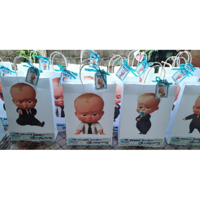 Boss Baby Lootbags favorbag cod available | Shopee Philippines