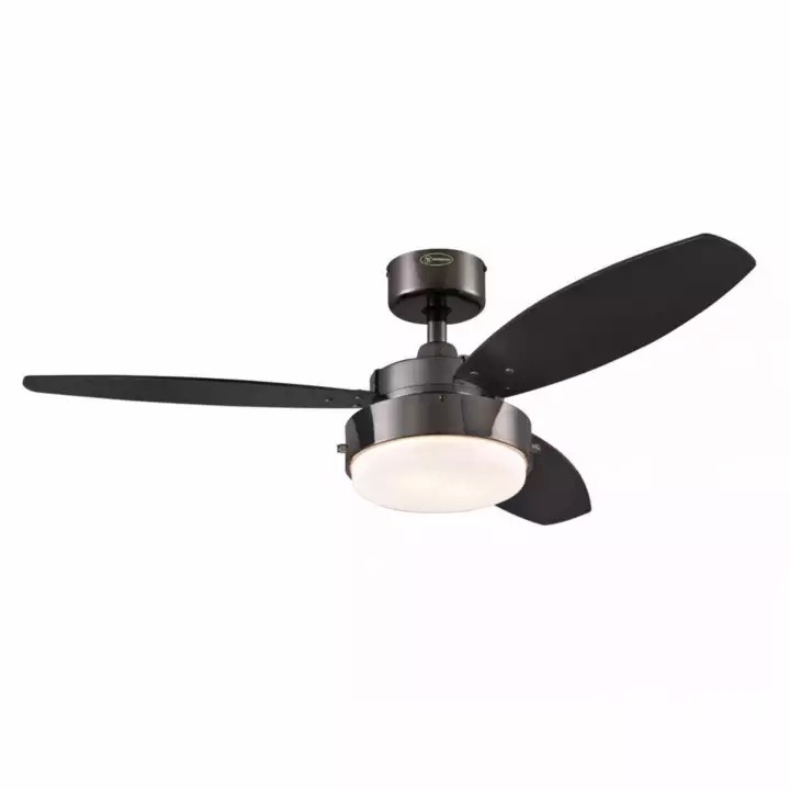 Westinghouse Wh78764 42 Alloy Ceiling Fan Black Graphite