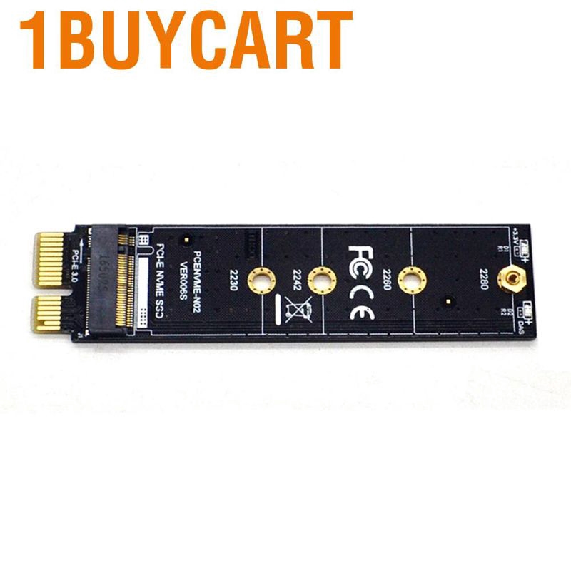 NVME Adapter Card M.2 to PCI-E 3.0 1X Extension M Key NGFF Converter Card Module