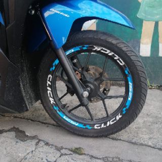  HONDA  CLICK  125I  reflectorize mags sticker Shopee 