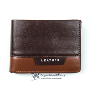 Mens Wallet Smooth leather Fashion Packet Wallet #8