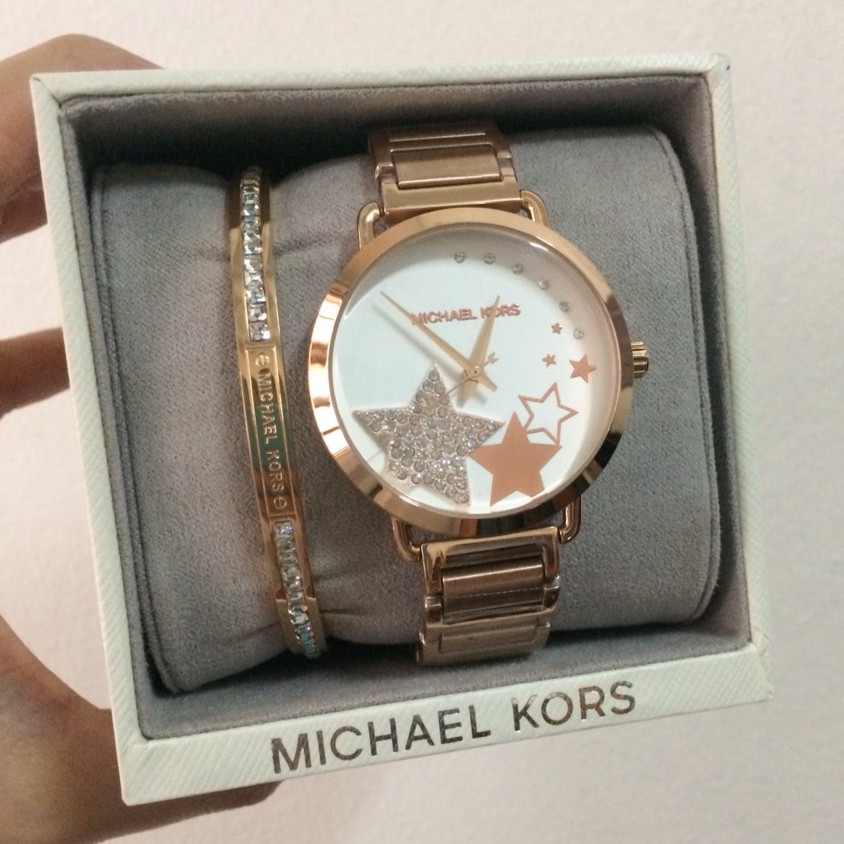 michael kors watch stars