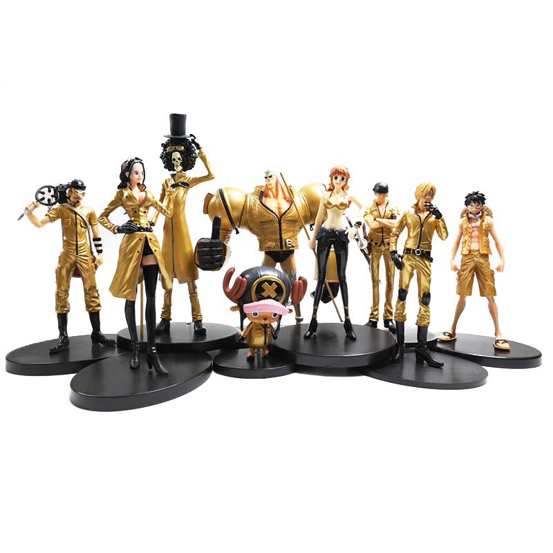 One Piece Film Gold Golden Luffy Tony Chopper Zoro Figure Shopee Philippines