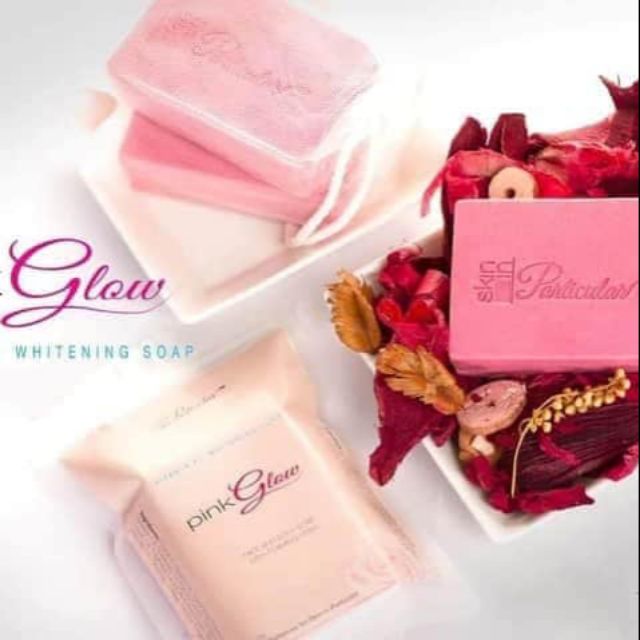 pink glow soap