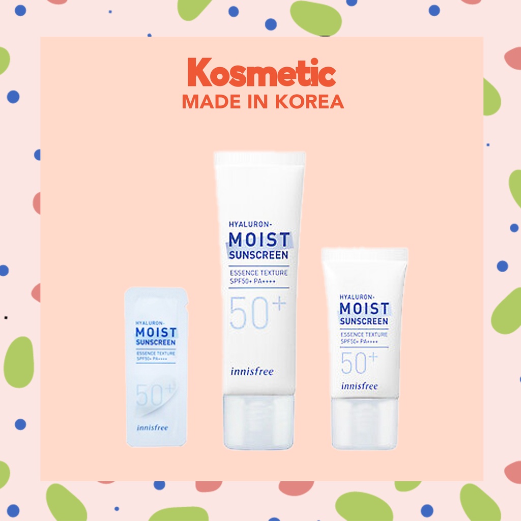Sale [INNISFREE] Hyaluron Moist Sunscreen SPF 50+ PA++++ / Face