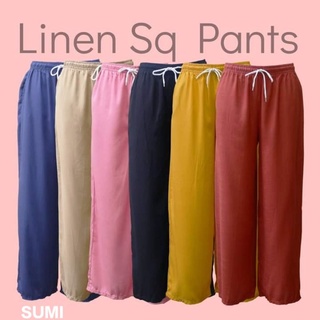 Linen Square Pants  Women's Daily Wear | PLEASE READ DESCRIPTION.