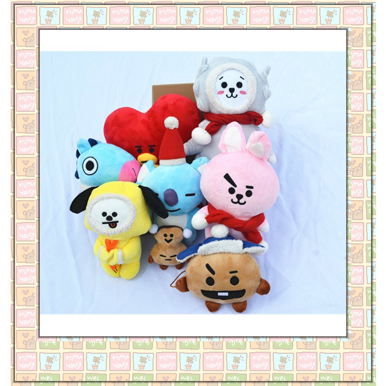 bt21 christmas plush