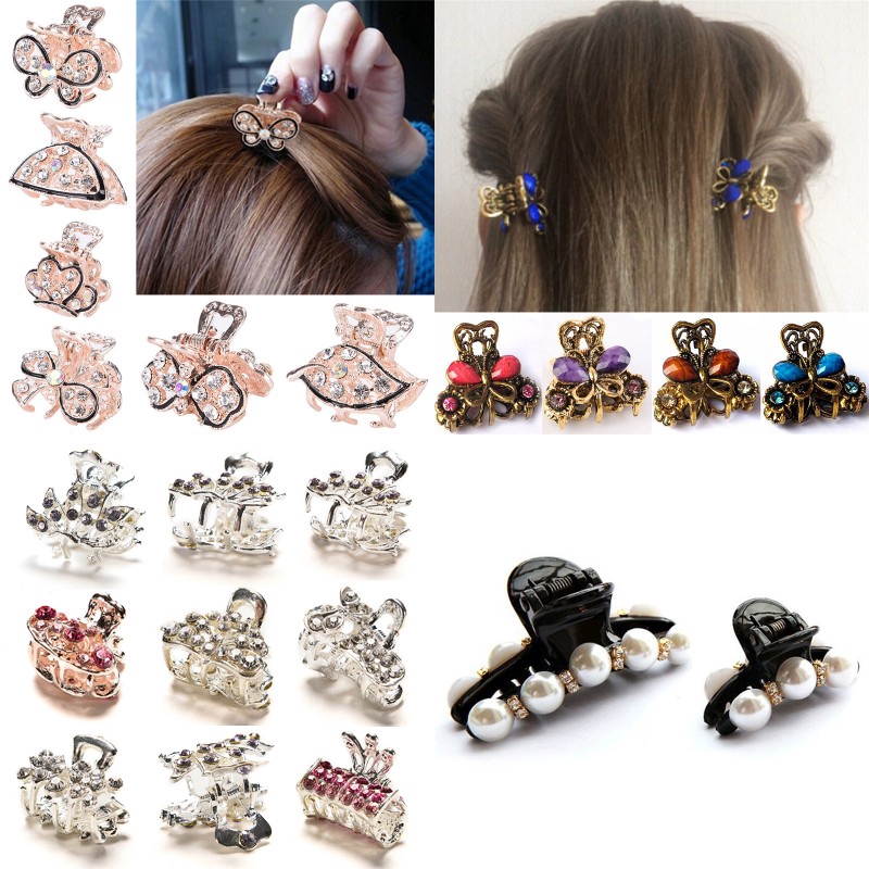 hair claws and clamps