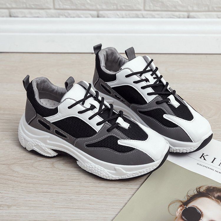 New Korean Rubber Shoes Chunky Sneakers Shoes for Women | Shopee ...