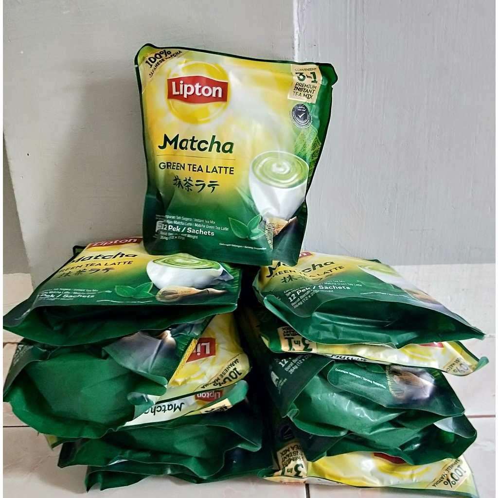 Lipton Green Tea Matcha MilkTea Latte From Singapore Shopee Philippines